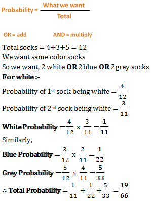 Probability Quantitative Aptitude MCQ Questions For Q 29391
